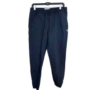 Reigning Champ Solid Black Heavyweight Women's L jogger sweatpants